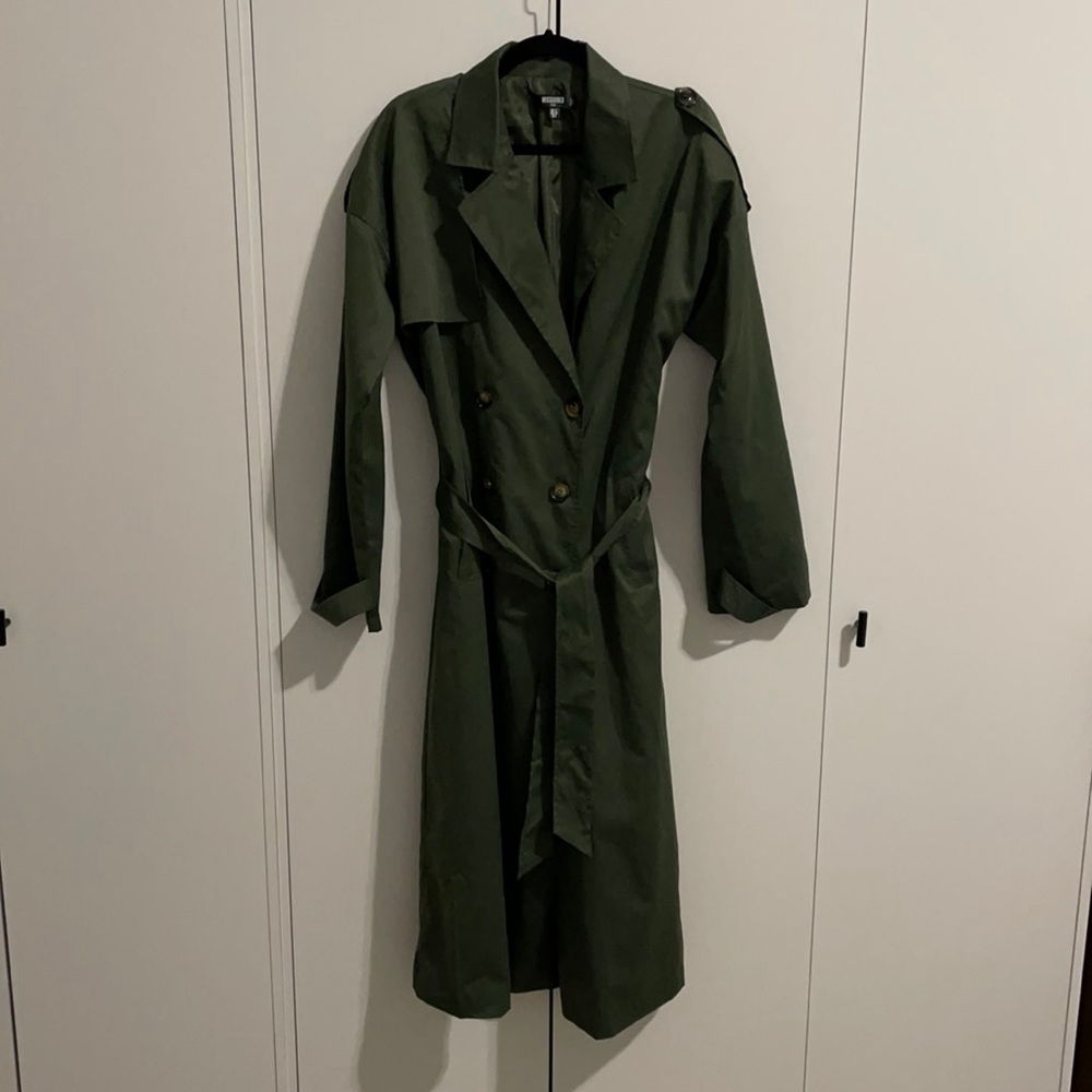 Tall Missguided trench coat (duster coat)